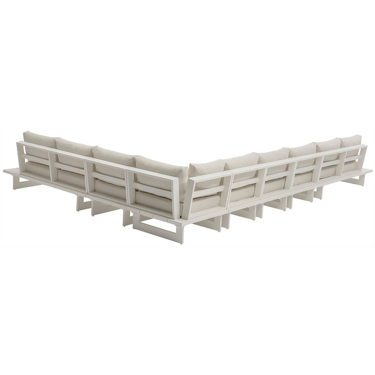 Cream Water Resisting Outdoor Modular Sectional C129751