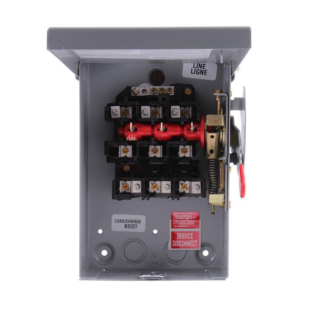 3 Pole Fusible General-Duty Safety Switch M303