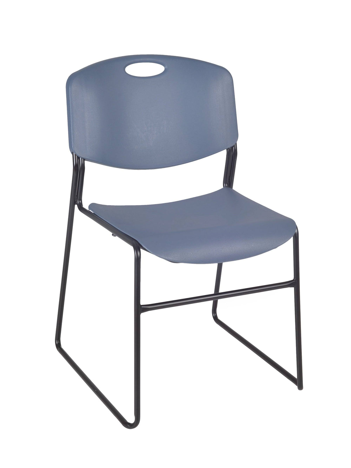 42x22 Round Breakroom Table with 4 Stack Chairs U17708