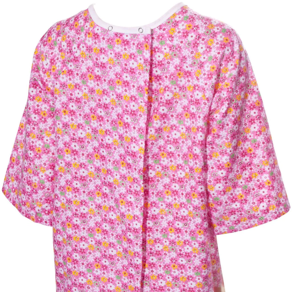 Flannel Nightgown with Shoulder Wrap X39944